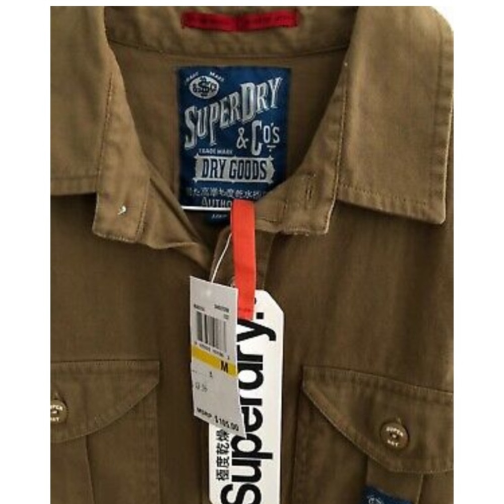 Superdry Men’s Button Down M NWT